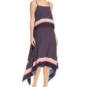 Joie Printed Silk Midi Dress